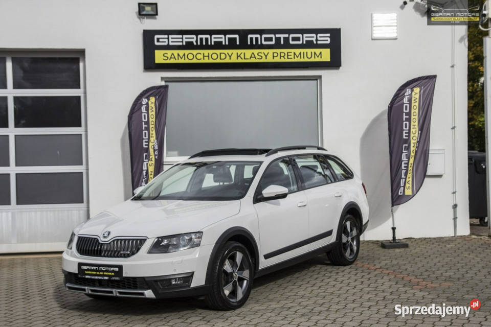 koda Octavia SCOUT Panorama Ledy Parktronic ASO Gdynia