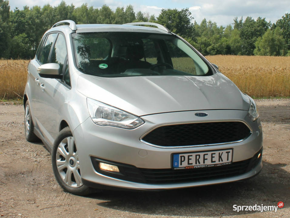 Ford Grand C 15 D 120 Automat NAVI Grzane FOTELE Zielenin