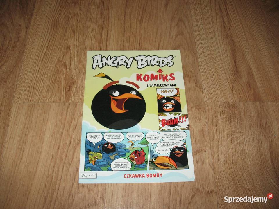 Angry Birds. Komiks z łamigłówkami. Czkawka bomby (KOMIKS)