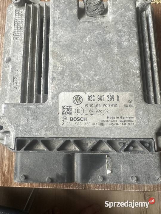 Volkswagen PASSAT B7 Sterownik silnika Komputer Brodnica