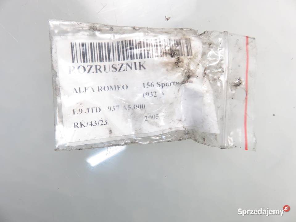 ROZRUSZNIK ALFA 156 19 JTD 0001115021