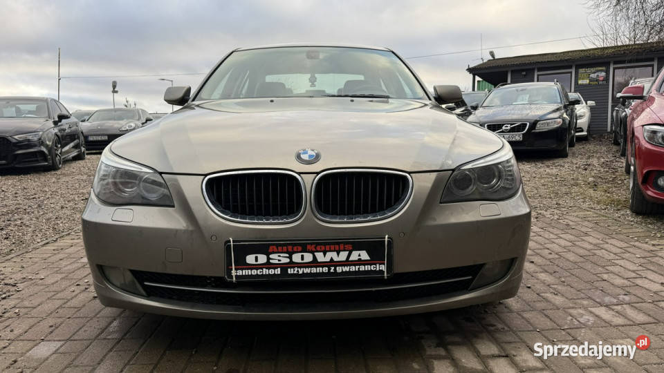 BMW 520 20d 177 Lift Automat skóry bi xenon Navi ASR (kontrola trakcji) Gdańsk