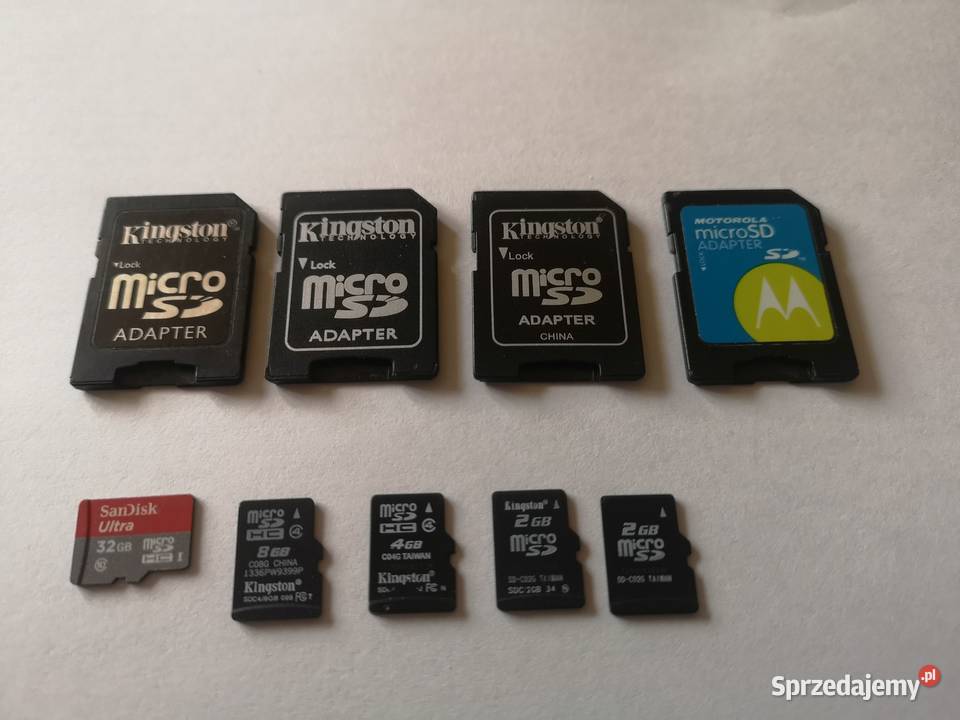 Karty Pamięci MicroSD SanDisk 32Gb8Gb4Gb2Gb2Gb Micro SD (TransFlash) Skomielna Biała