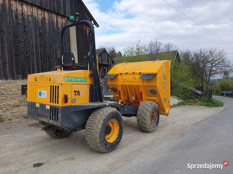 Wozidło Terex 10t Benford Barford Ausa Neuson Lanckorona