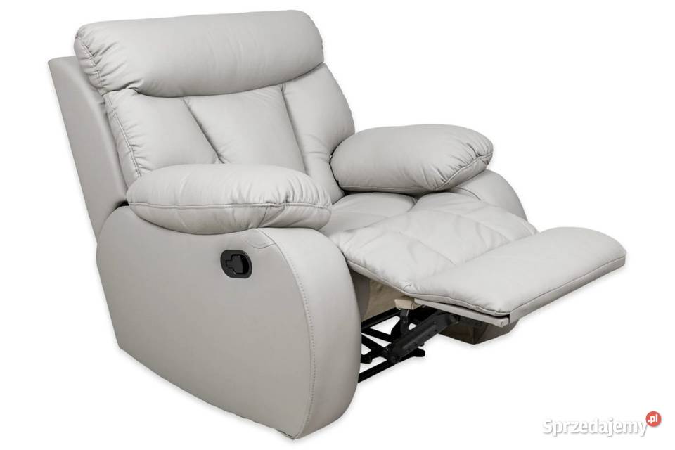 Komplet Granada wygodny 100 skóra naturalna Piasek