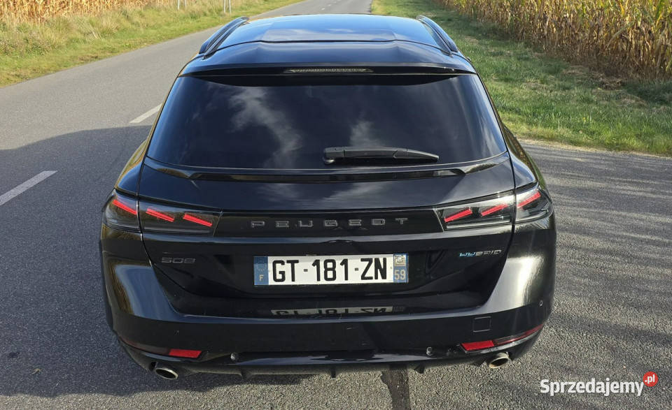 Peugeot 508 16 Hybrid 224 98tyskm II 2018 asystent pasa ruchu wielkopolskie Pleszew