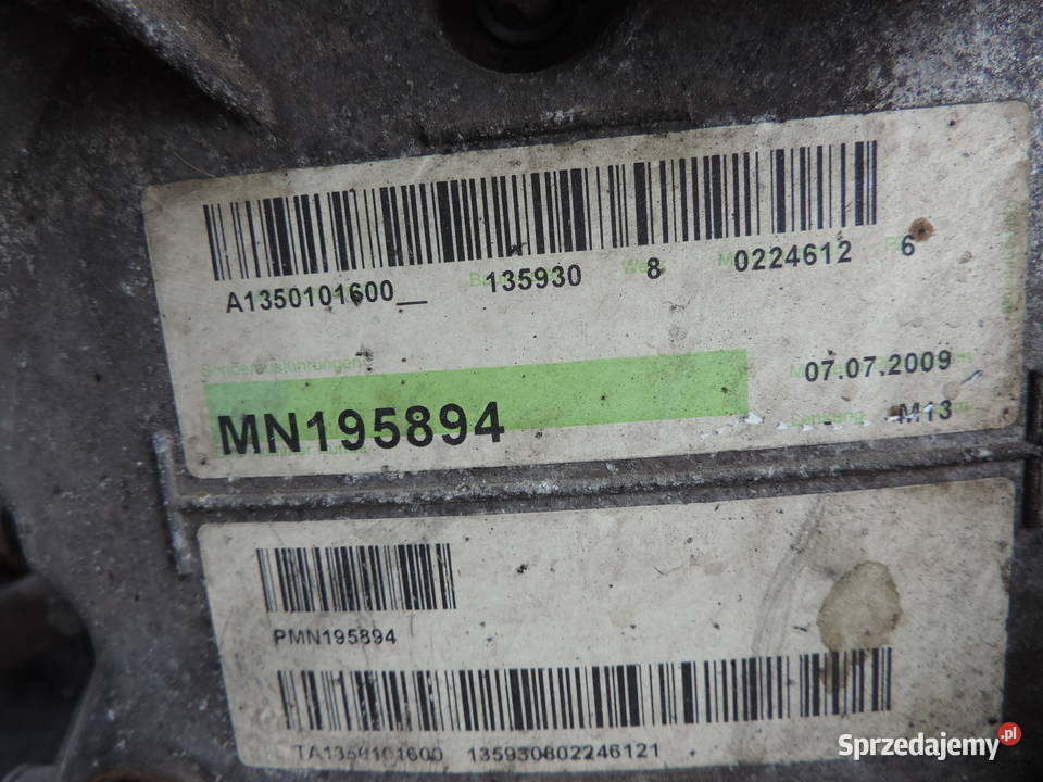 SMART 454 MITSUBISHI SILNIK 13 16V 95 135930 małopolskie