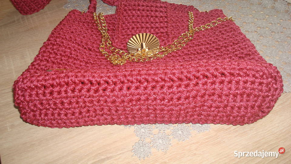 Torebka rękodzieło handmade 8 Osięciny