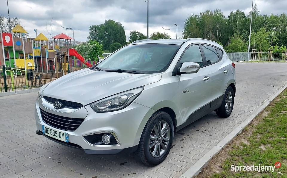 Hyundai ix35 17 crdi 2014 lift led bezwypadkowy Białystok
