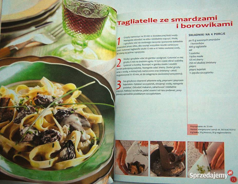 Makarony 123 i gotowe Wyd Papirus przepisy lubelskie sprzedam