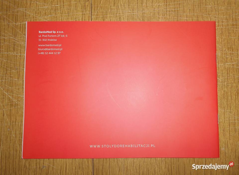 Katalog MASTER stoły rehabilitacyjne Parczew sprzedam