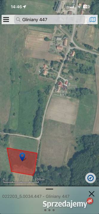 Działka rekreacyjna Gliniany