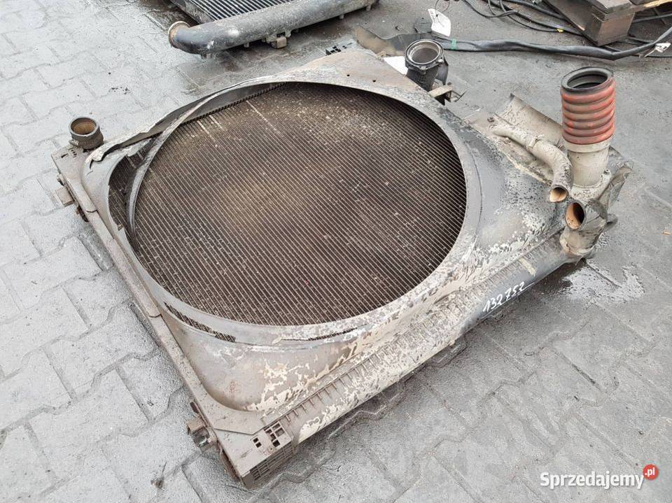 CHŁODNICA WODY SCANIA R114 osobowe Lipno