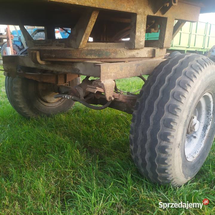 Przyczepa rolnicza wywrotka nieuszkodzony lubelskie Pniówek