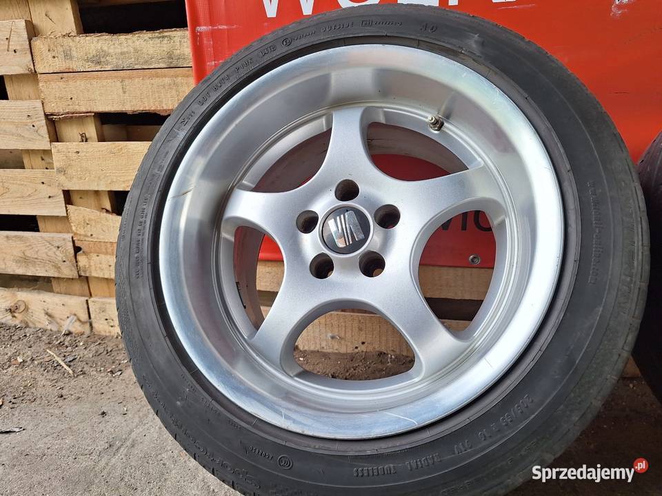 Alufelgi 5x100 16 Borbet T RANT ET30 9J Seat VW