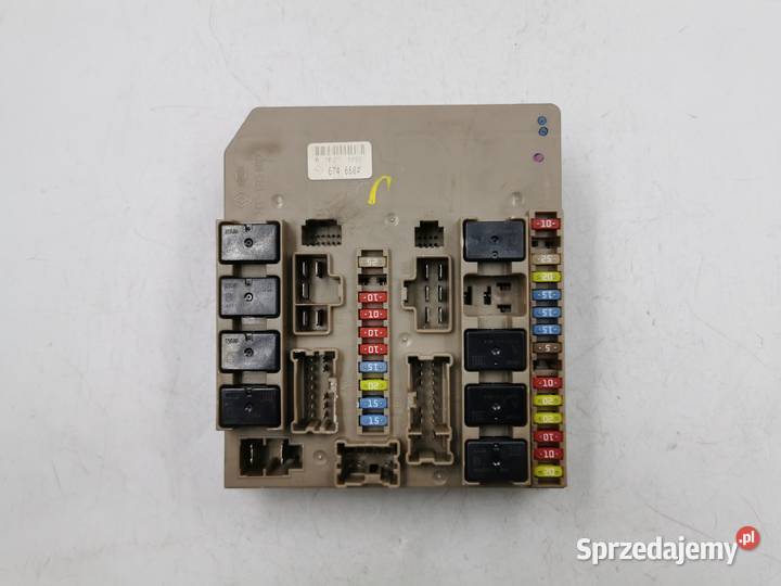 Moduł BSI BSM UPC Renault Clio III Modus 674660A Układ elektryczny Wyszków