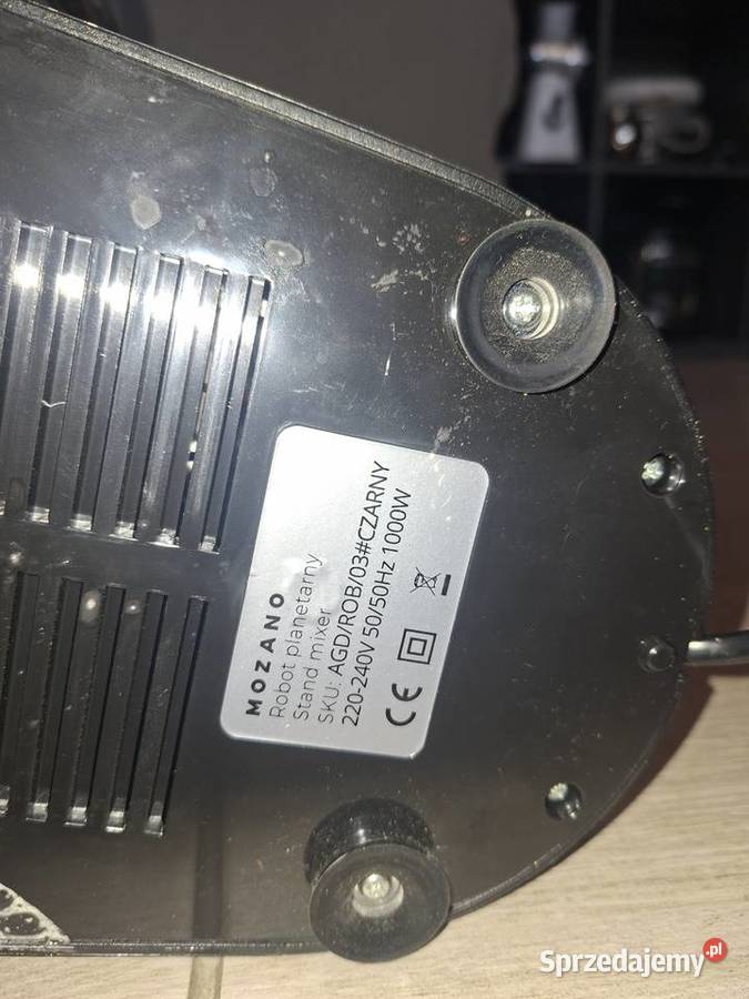 Robot kuchenny marki MOZANO o mocy 1000 W z misą AGD drobne