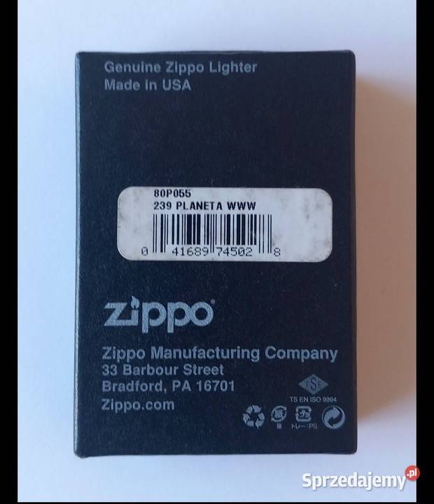 Limitowana zapalniczka Zippo AA153 Zielona Góra