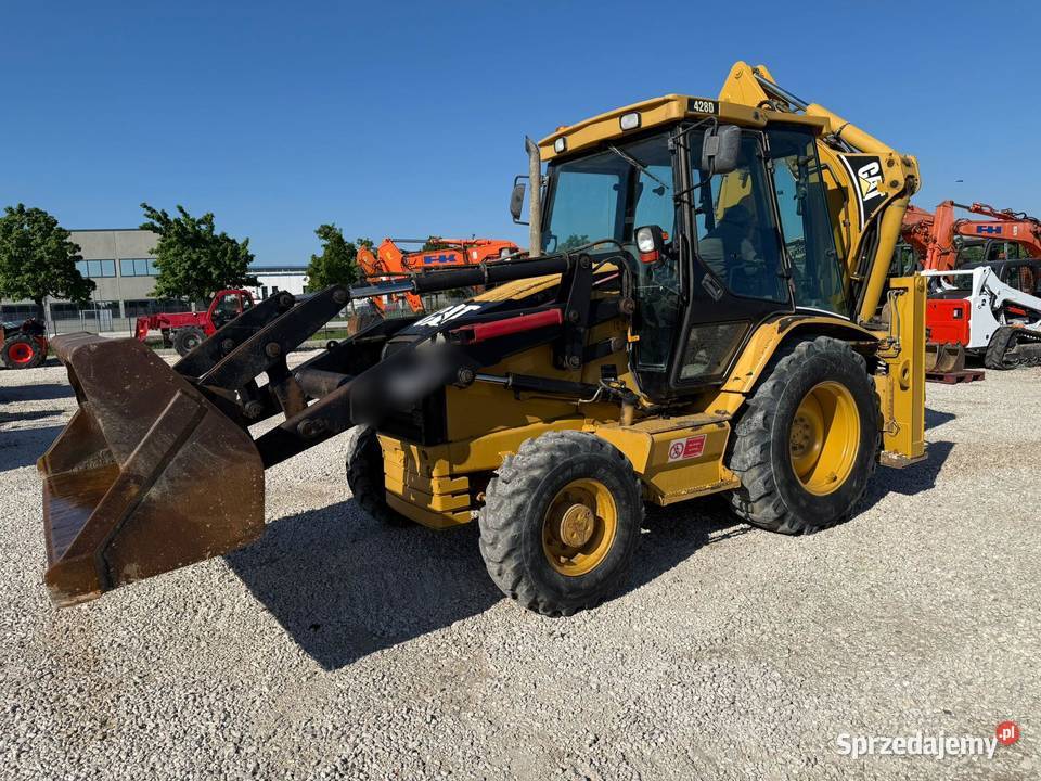 Koparka Caterpillar 428D Koparko ładowarki Katowice