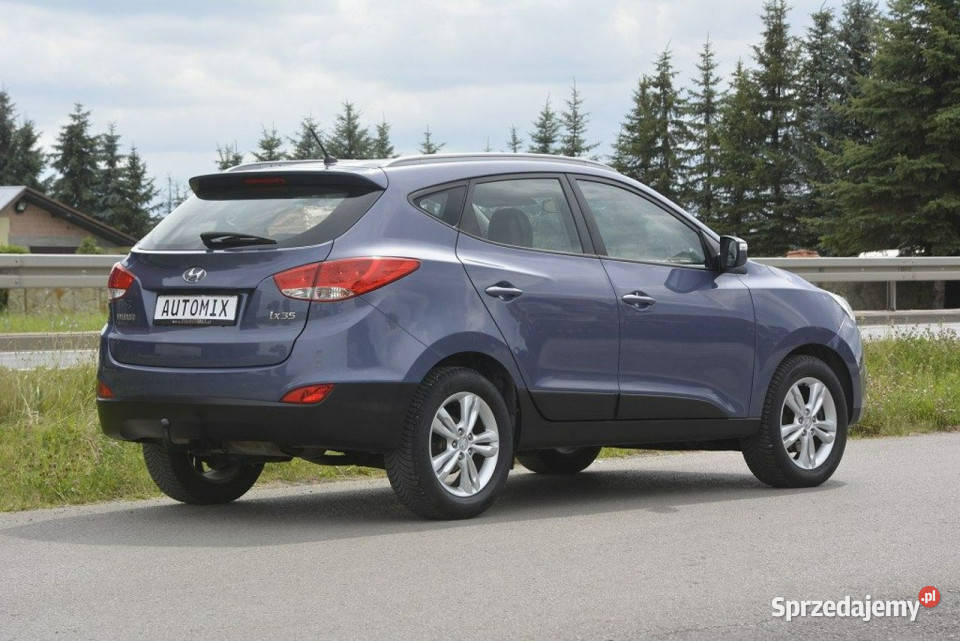 Hyundai ix35 17CRDI gwarancja przebiegu serwisie bluetooth