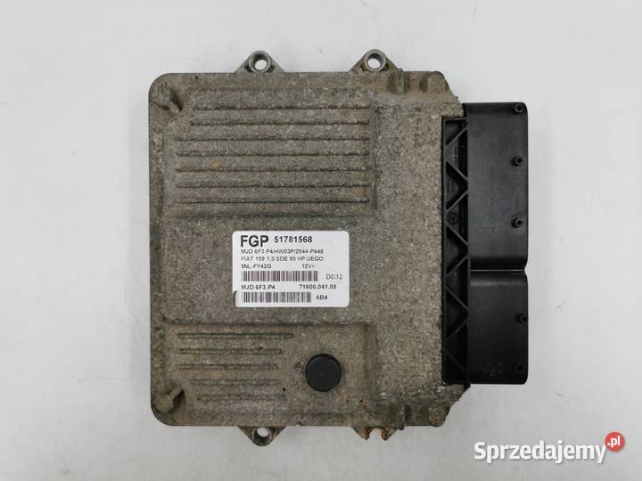 Sterownik Silnika Fiat Punto II 13 JTD 51781568 mazowieckie Wyszków sprzedam