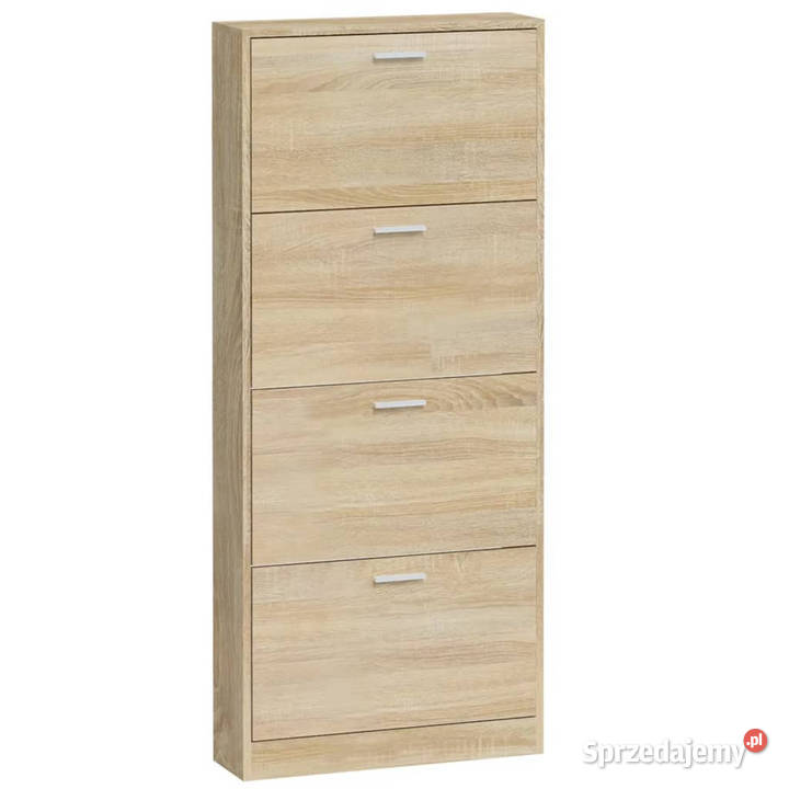 Szafka na buty dąb 59x17x150 materiał Warszawa