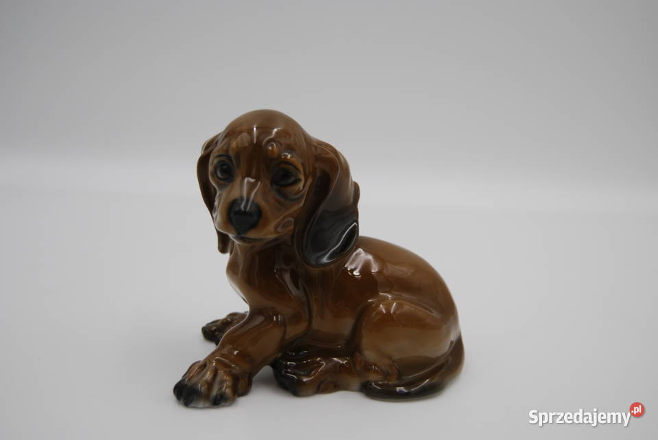 Porcelana Rosenthal figura szczeniaczka projekt wielkopolskie Poznań sprzedam