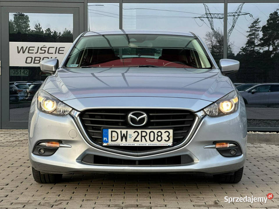 Mazda 3 2 kpl kół Salon Polska 1Ręka LED klimatyzacja 3 Kąty Opolskie