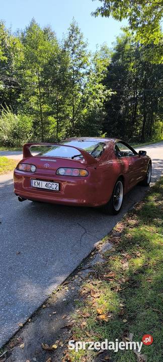 Toyota Supra mkiv mk4 kierownica po prawej stronie Sędziszów Małopolski sprzedam