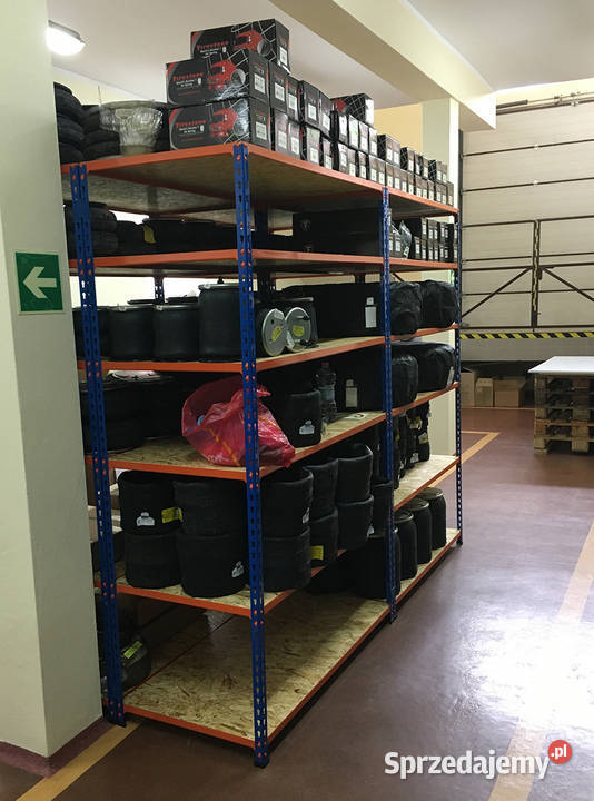 Uniwersalne Regały Półkowe do Magazynu Sklepu Bydgoszcz
