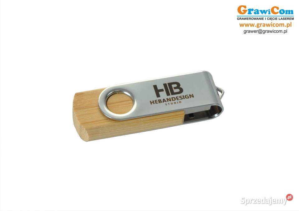 Pendrive pamięć usb z logo grawer 16 GB 100