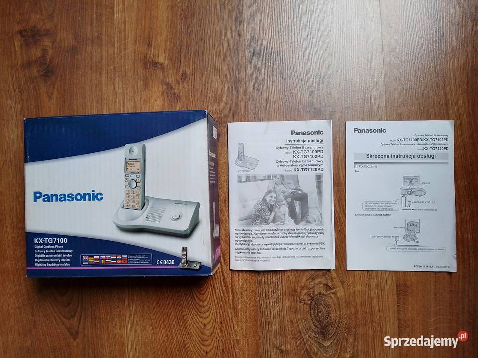 Bezprzewodowy telefon stacjonarny Panasonic śląskie Pszczyna