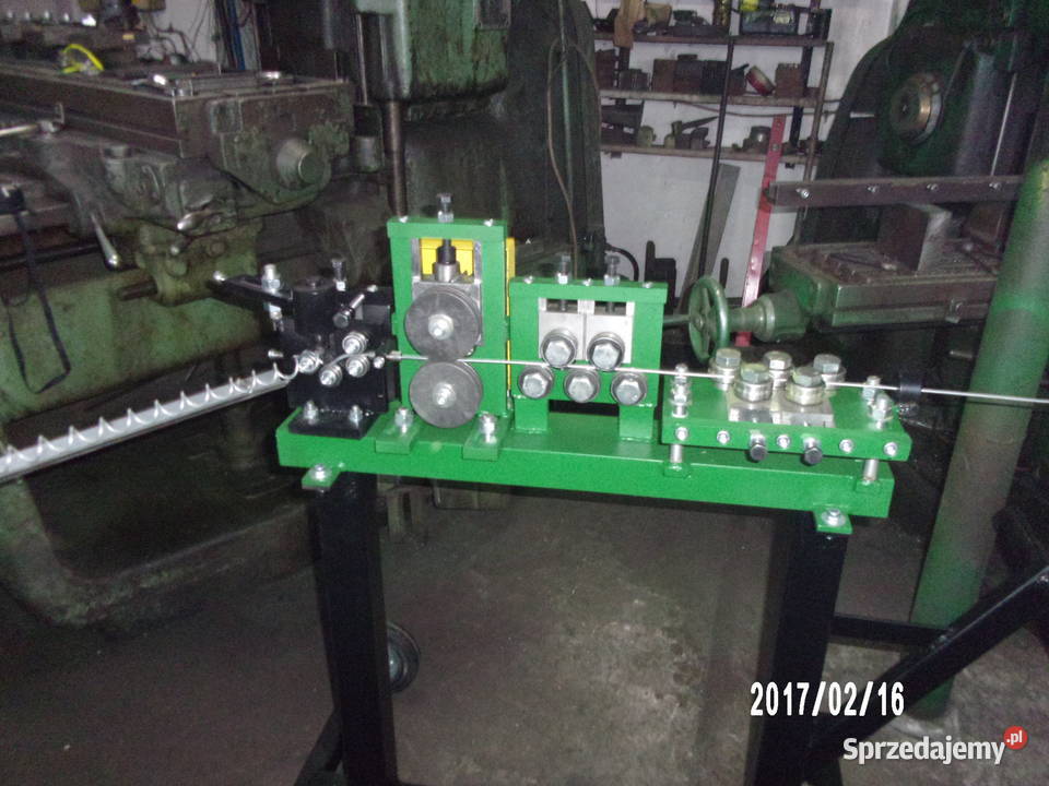 Spirala z drutugabionymaszyna do spirali z drutu Produkcja łódzkie Radomsko