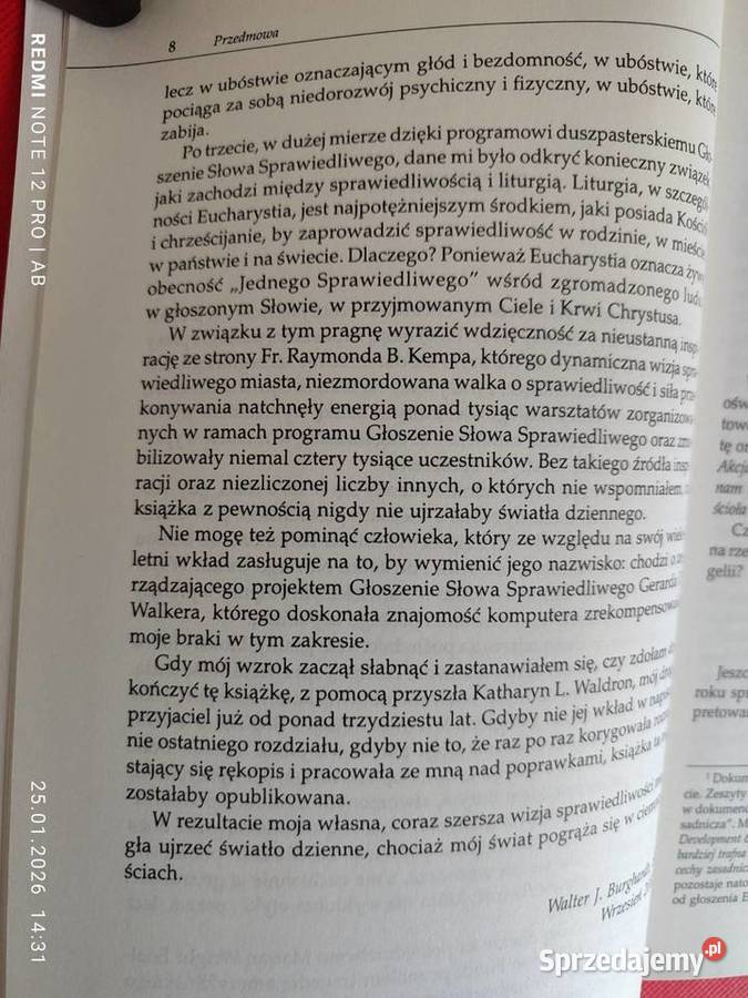 Walter J Burghardt Sprawiedliwość Globalna Książki naukowe i popularnonaukowe Katowice