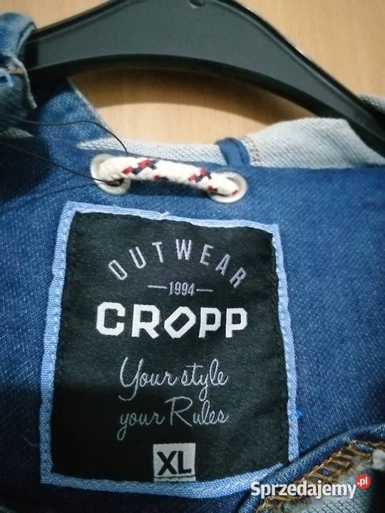 Cropp kurtka jeansowa z kapturem rozmiar XL 80 Rozmiar 42(XL) dolnośląskie Zgorzelec