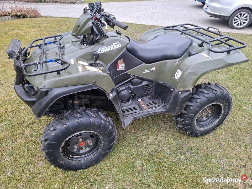 Suzuki kingquad 500AXI 4x4 zarejestrowany małopolskie Krzeszowice