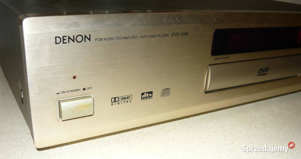 DENON odtwarzacz DVD 1500 szampański DVD1500 sprzedam