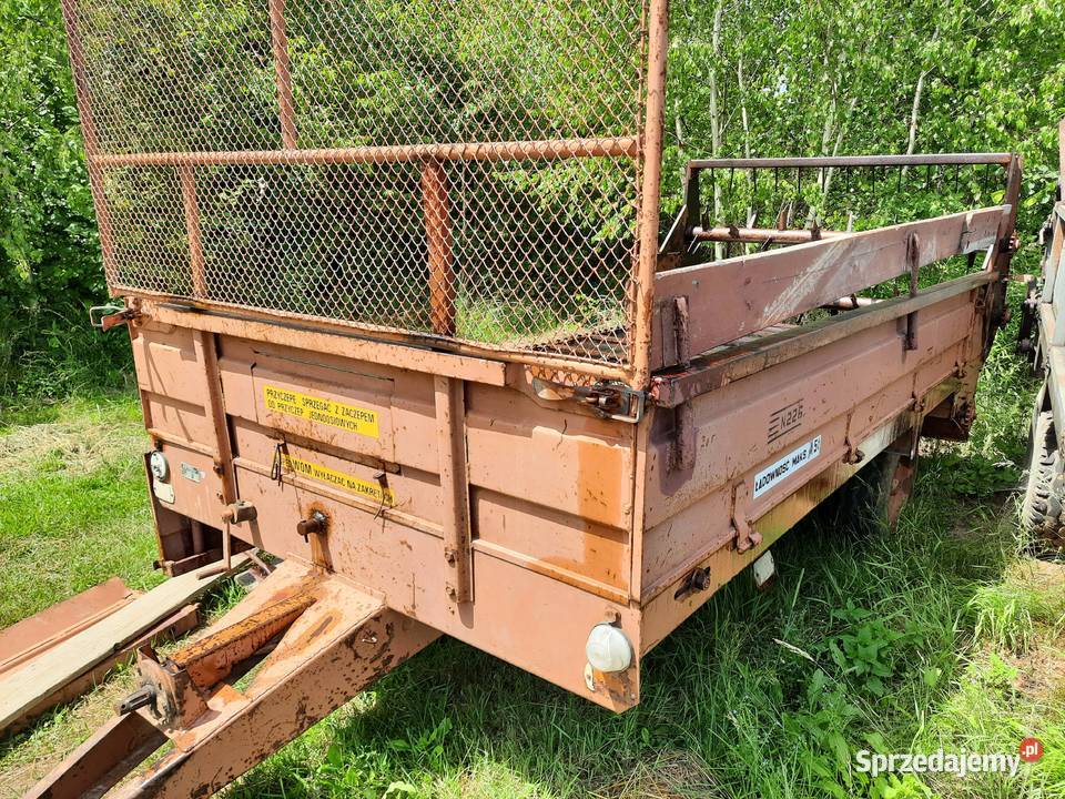 Rozrzutnik obornika jednoosiowy 25t Warfama Bucze