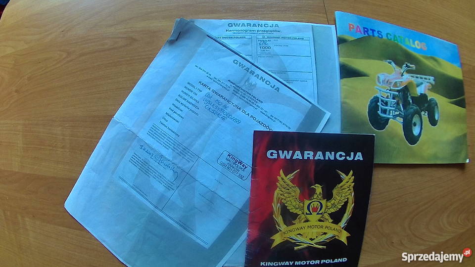 Quad KINGWAY 150 kupiony w polskim salonie Żbikowice sprzedam