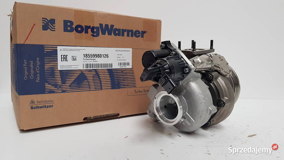 Turbosprężarka BorgWarner KKK 18559980126 Siedlce