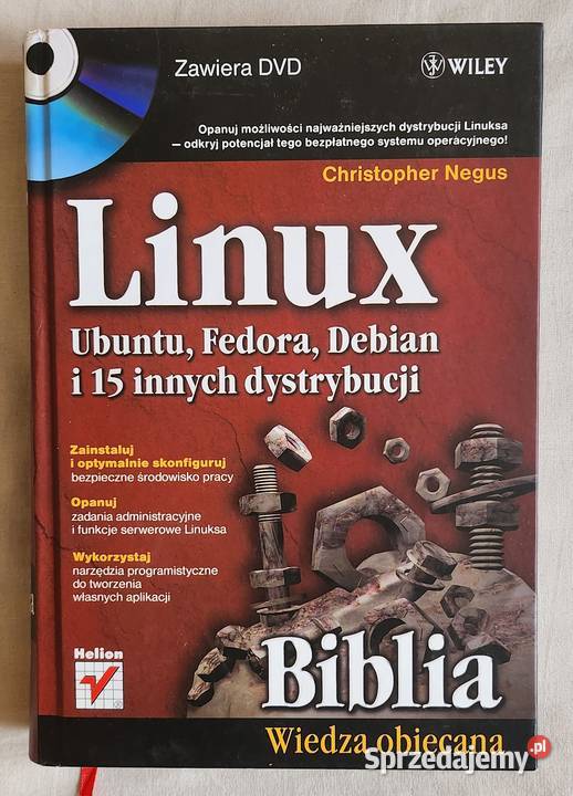 Linux Christopher Negus brak płyty Warszawa