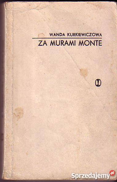 2733 MURAMI MONTE WSPOMNIENIA Z WIĘZIENIA KOBIEC Czyrna