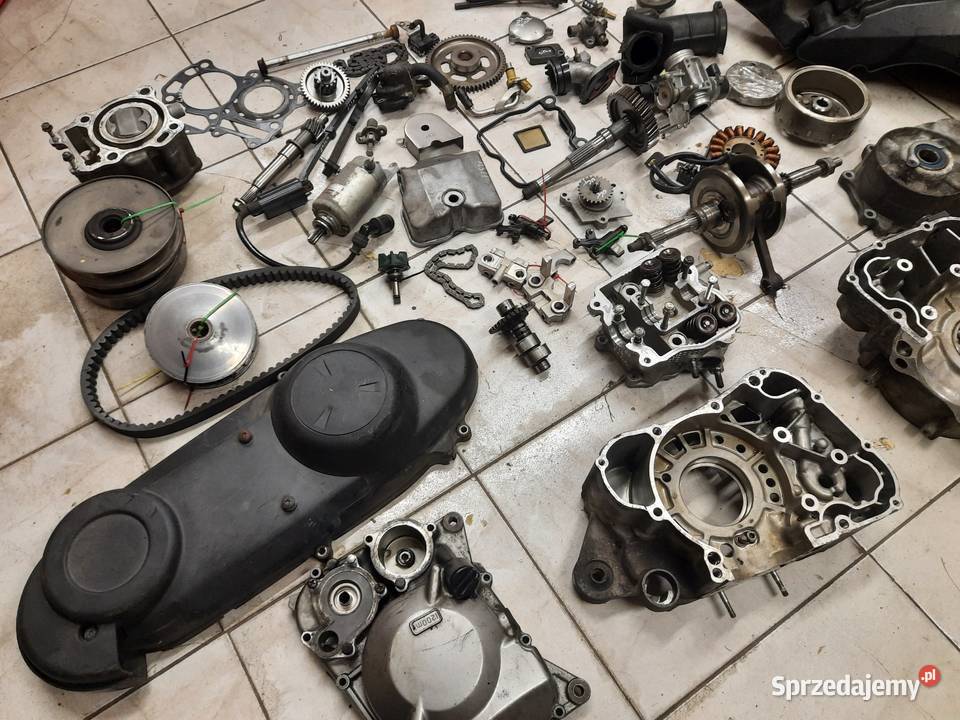 Suzuki Burgman 125 K7 silnik części cylinder wał Jelenia Góra sprzedam