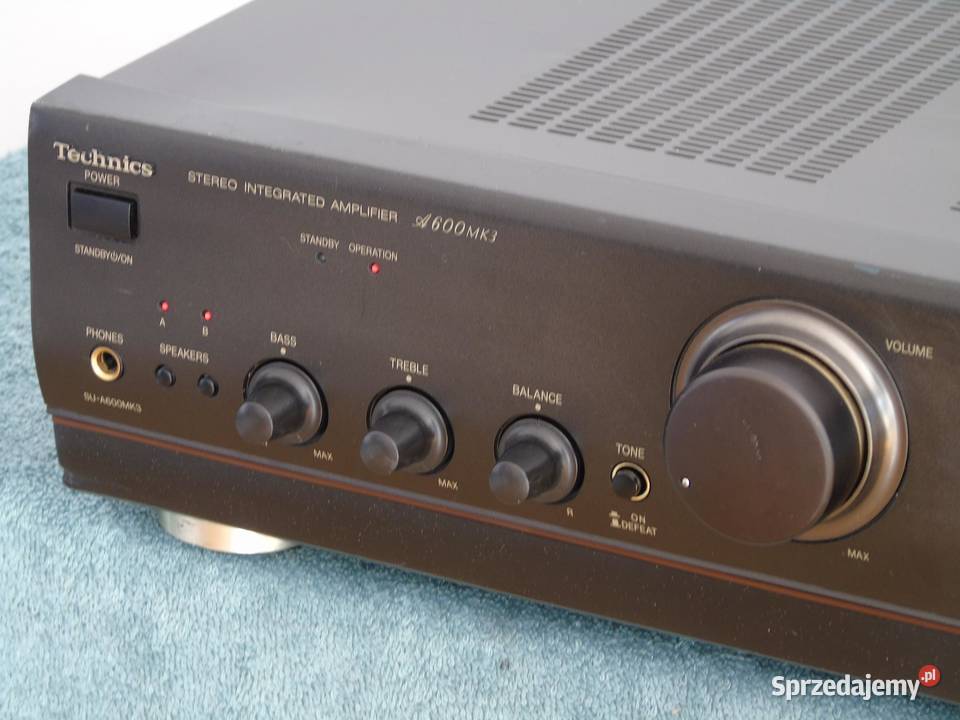 Wzmacniacz Technics SUV600 mk3 sprawny i mocny Jasło