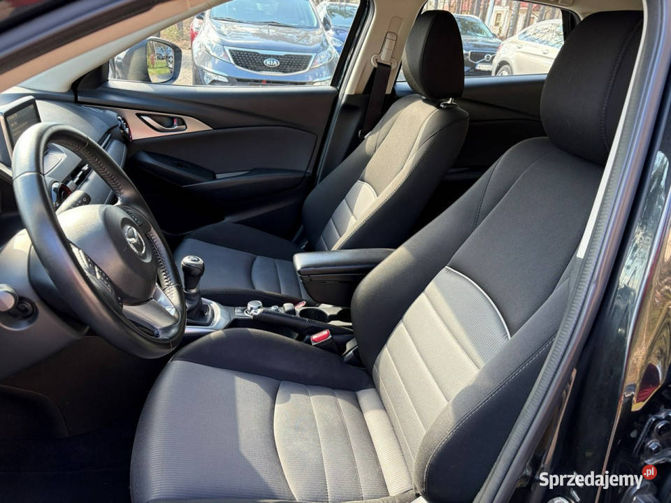 Mazda CX3 15 diesel 105 Serwisowany w ASO wielofunkcyjna kierownica Lipówki