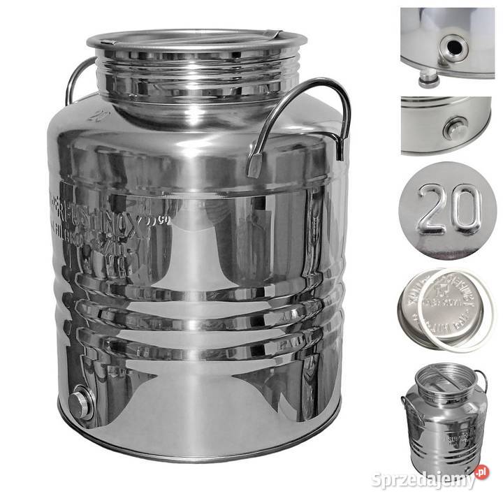 Bańka beczka stal nierdzewna inox beczułka Siemianowice Śląskie