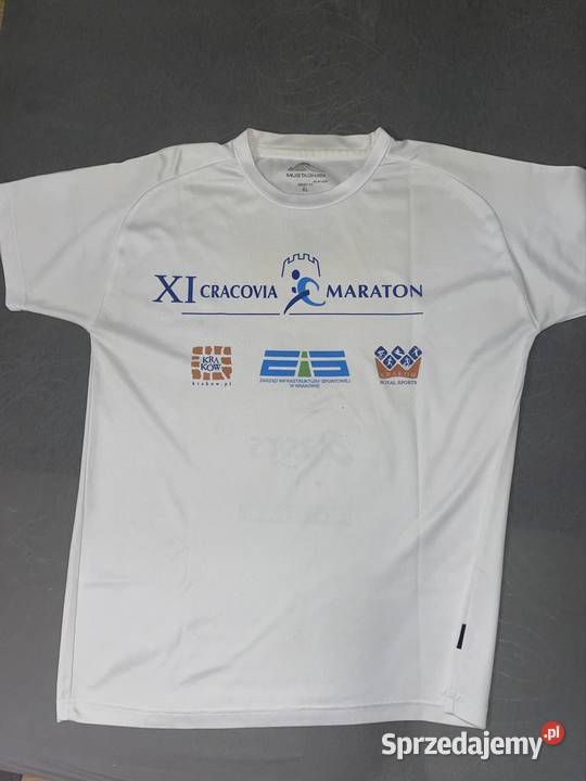 Biała koszulka sportowa biały Świniary sprzedam