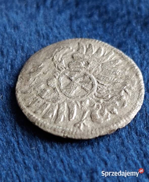 3 fenigi śląskie 1704 Leopold I srebro