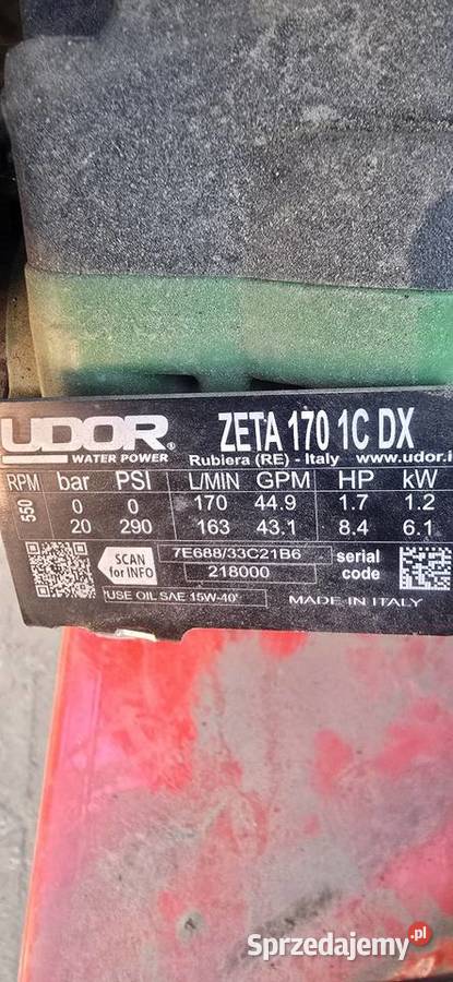 Opryskiwacz ciągany JARMET 1500l 18m małopolskie Proszowice