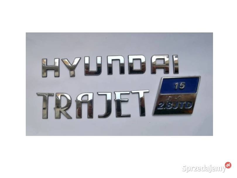 Napis Emblemat Znaczek Hyundai Trajet Lipno Sprzedajemy Pl